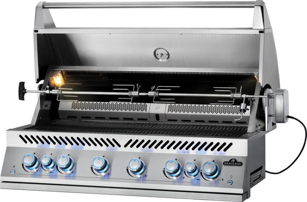 Napoleon Bbq BIG44RBNSS1 Built-In 700 Series 44 With Dual Infrared Rear Burners , Natural Gas, Stainless Steel