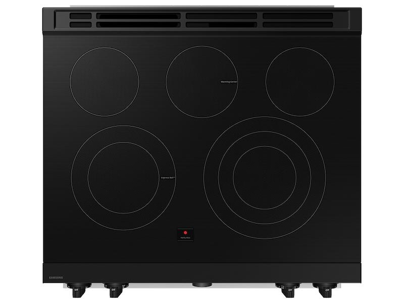 Samsung NSE6DG8550SR Bespoke Smart Slide-In Electric Range 6.3 Cu. Ft. With Flex Duo™ & Illuminated Precision Knobs In Stainless Steel