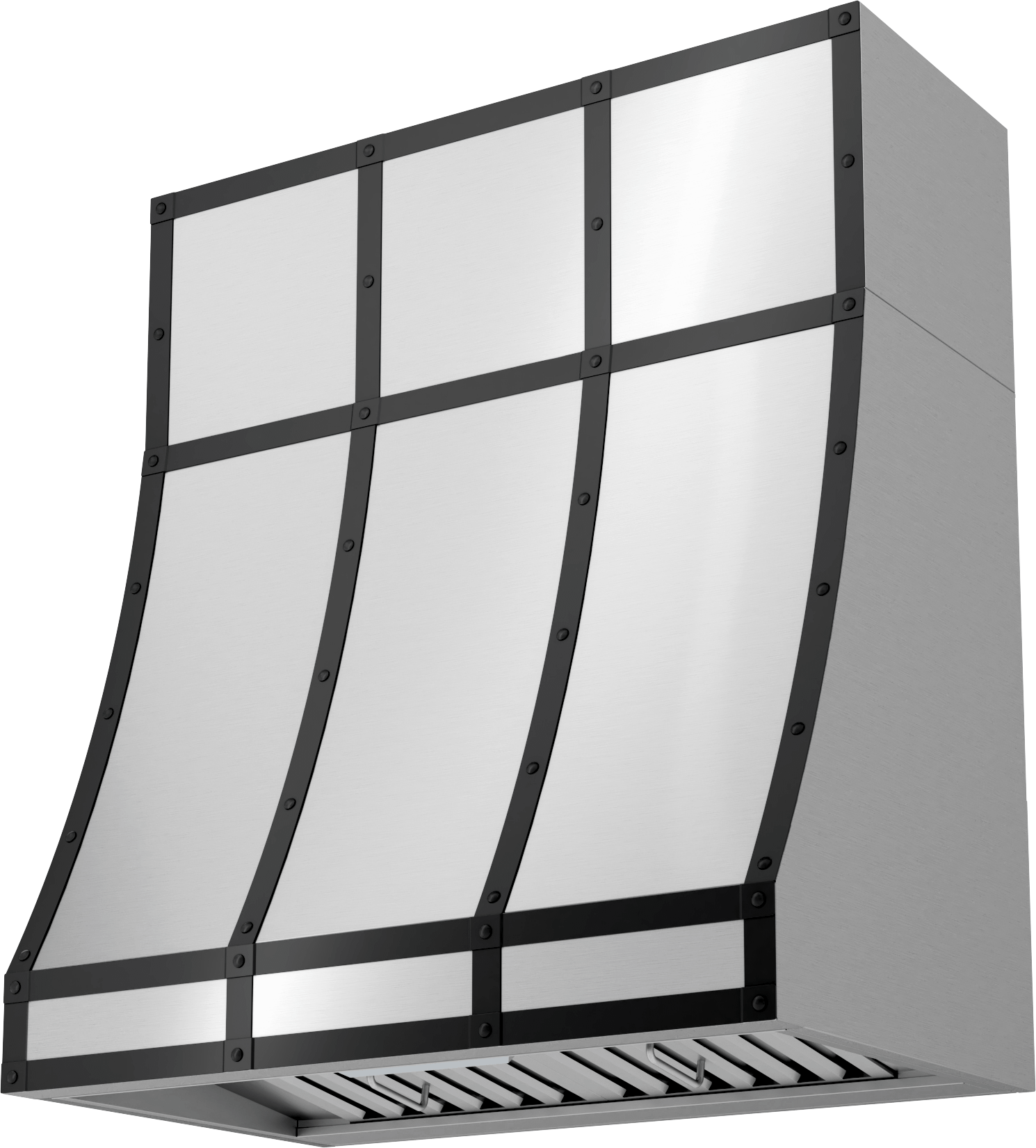 Zephyr BKDC13612AMB Duct Cover Banding Kit, 36In X 12In, Matte Black