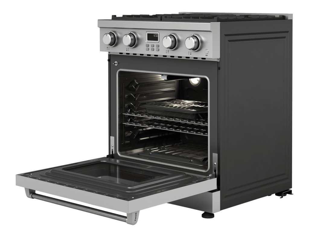 Thor Kitchen ARG30 Thor Kitchen 30-Inch Contemporary Professional Gas Range - Arg30