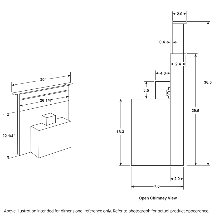 Haier UVD6301SPSS Universal 30" Telescopic Downdraft System