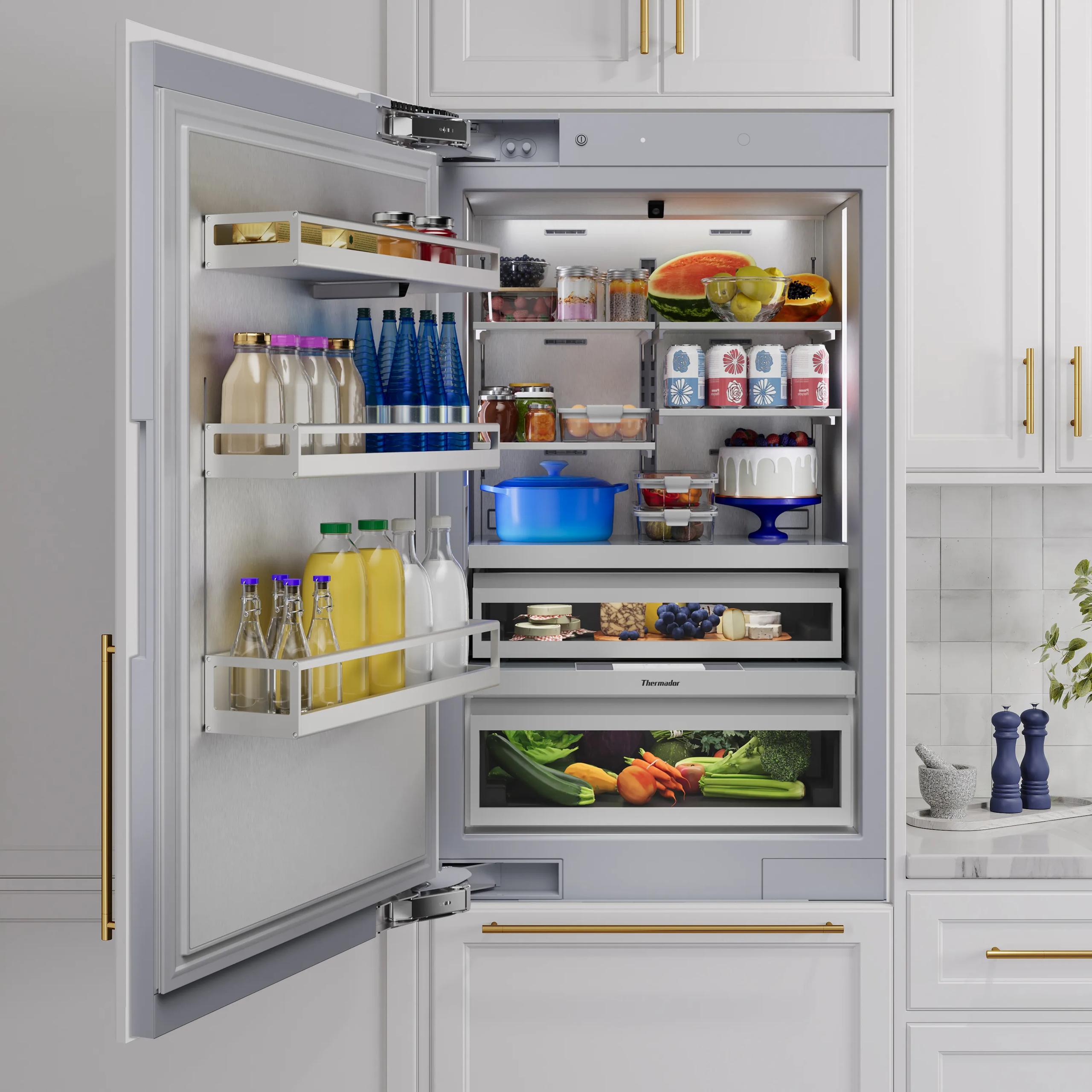 Thermador T30IB100SP Freedom® Built-In Bottom Freezer 30'' Panel Ready