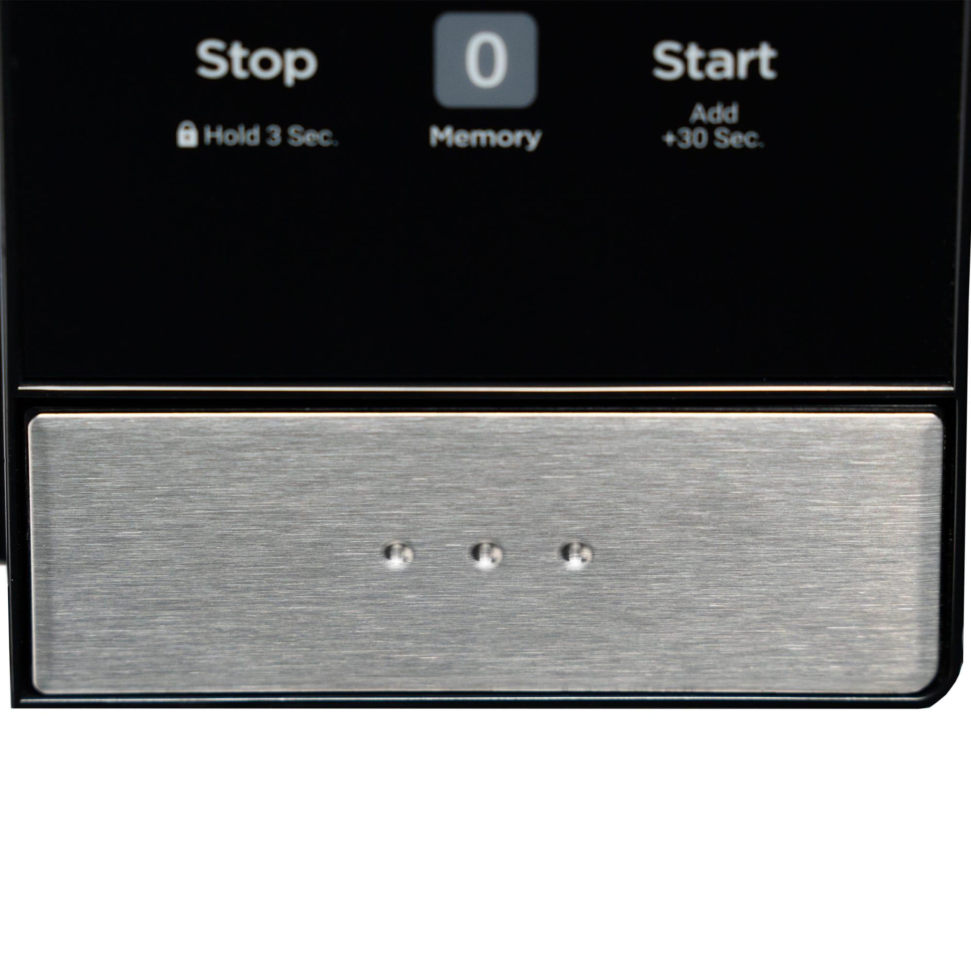 Danby DBMW1126BBS Danby 1.1 Cu. Ft. Countertop Microwave In Black And Stainless Steel