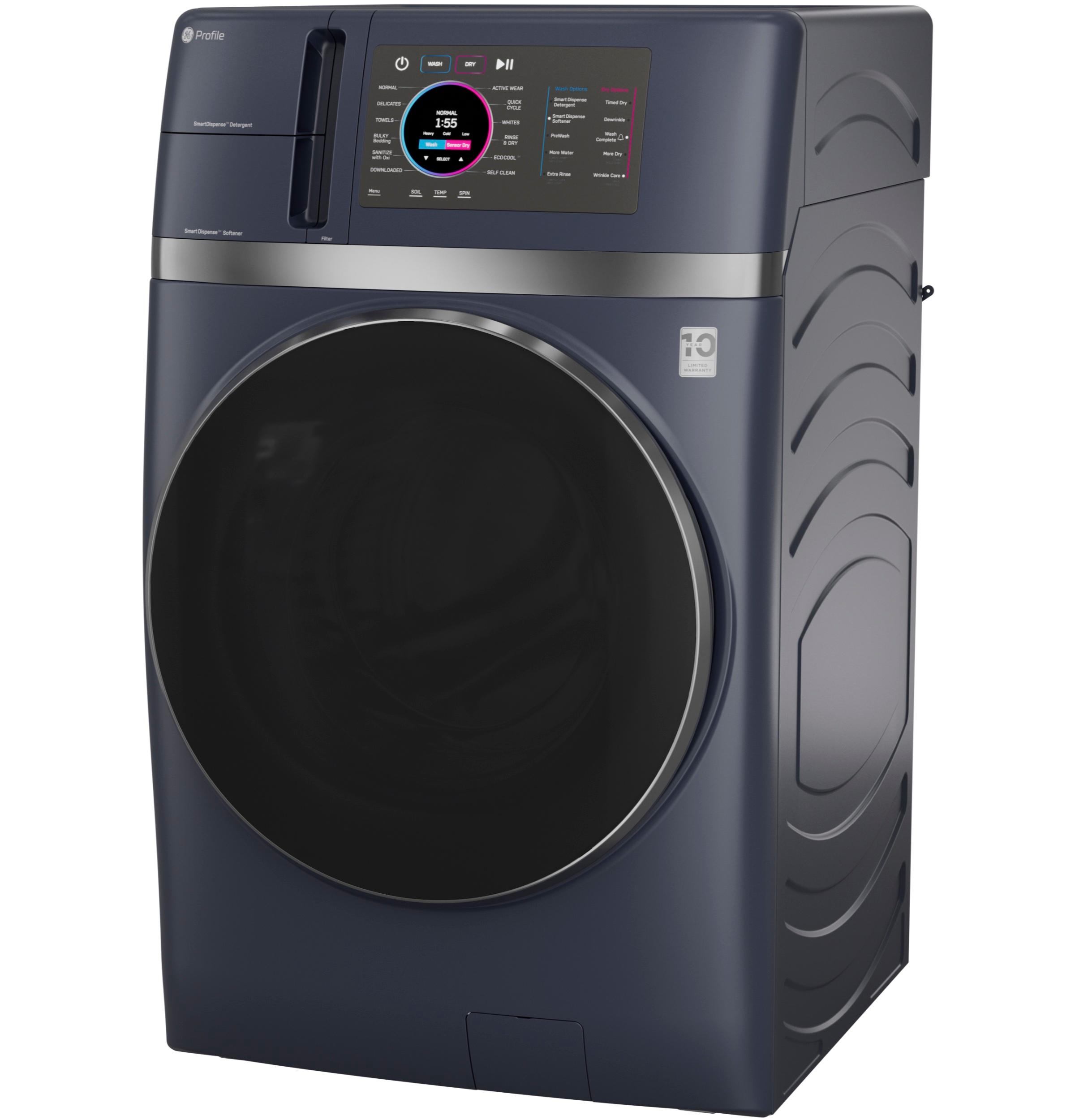 Ge Appliances PFQ97HSPVRS Ge Profile™ Energy Star® 4.8 Cu. Ft. Capacity Ultrafast Combo With Ventless Inverter Heat Pump Technology Washer/Dryer