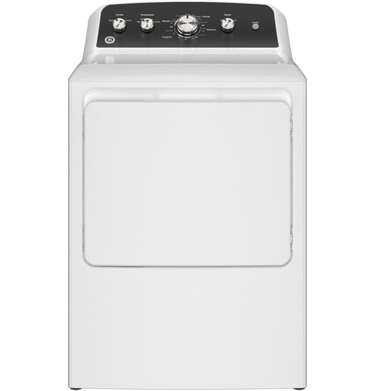 Ge Appliances GTD48GASWWB Ge® 7.2 Cu. Ft. Capacity Gas Dryer With Up To 120 Ft. Venting And Extended Tumble