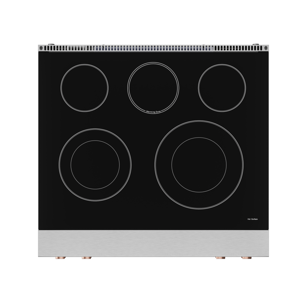 Thor Kitchen RSE30RSG 30 Inch Professional Electric Range With Tilt Panel Touch Control In Stainless Steel/Rose Gold Gordon Ramsay Series - Rse30-Rsg