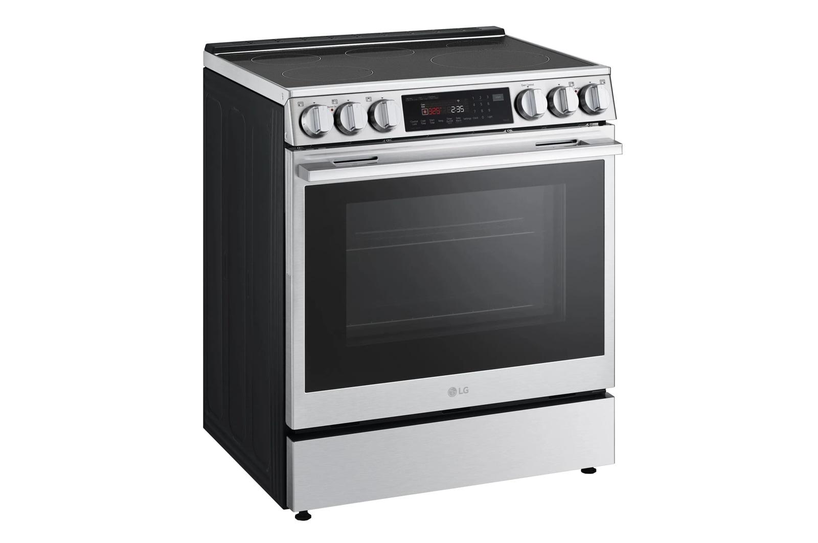 Lg LSIL6336XE 6.3 Cu. Ft. Smart Induction Slide-In Range With Instaview®, Probake Convection®, Air Fry, And Air Sous Vide