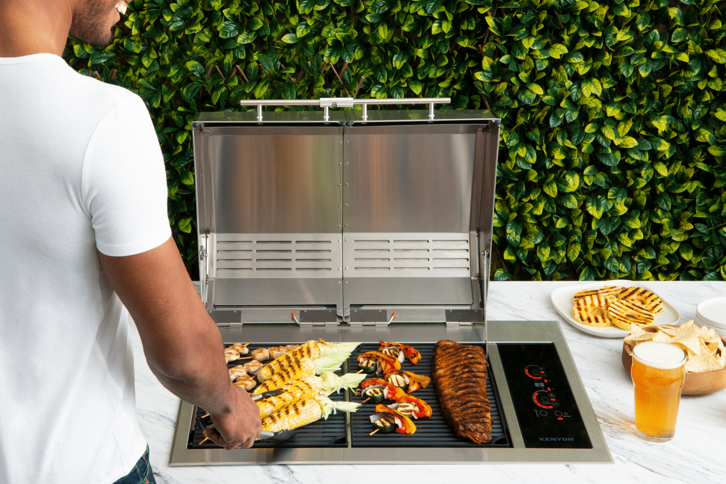 Kenyon B70425NH Texan Built-In Electric Grill W/Intelliken Control