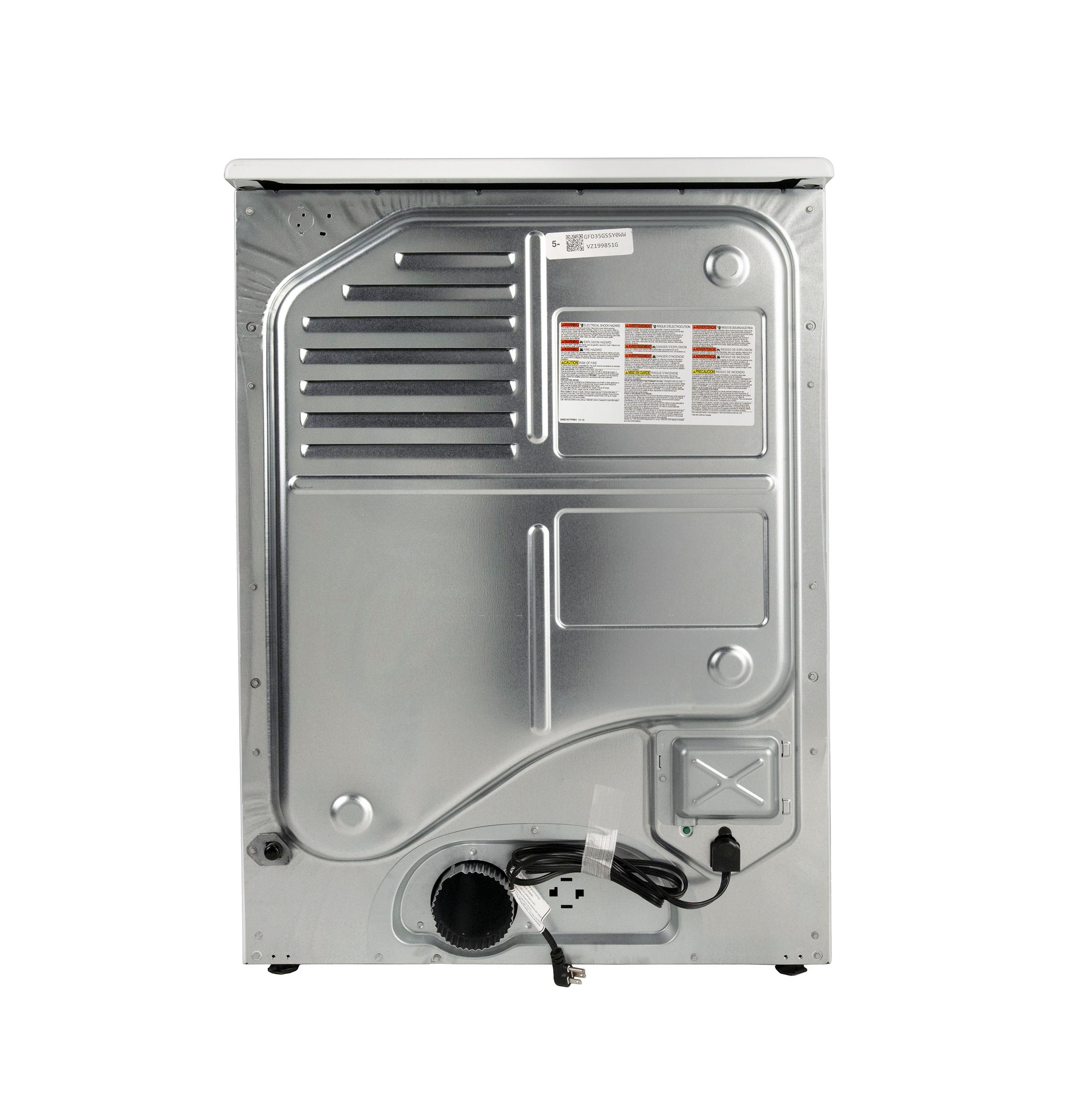 Ge Appliances GFD35GSSYWW Ge® Energy Star® 7.8 Cu. Ft. Capacity Smart Front Load Gas Dryer