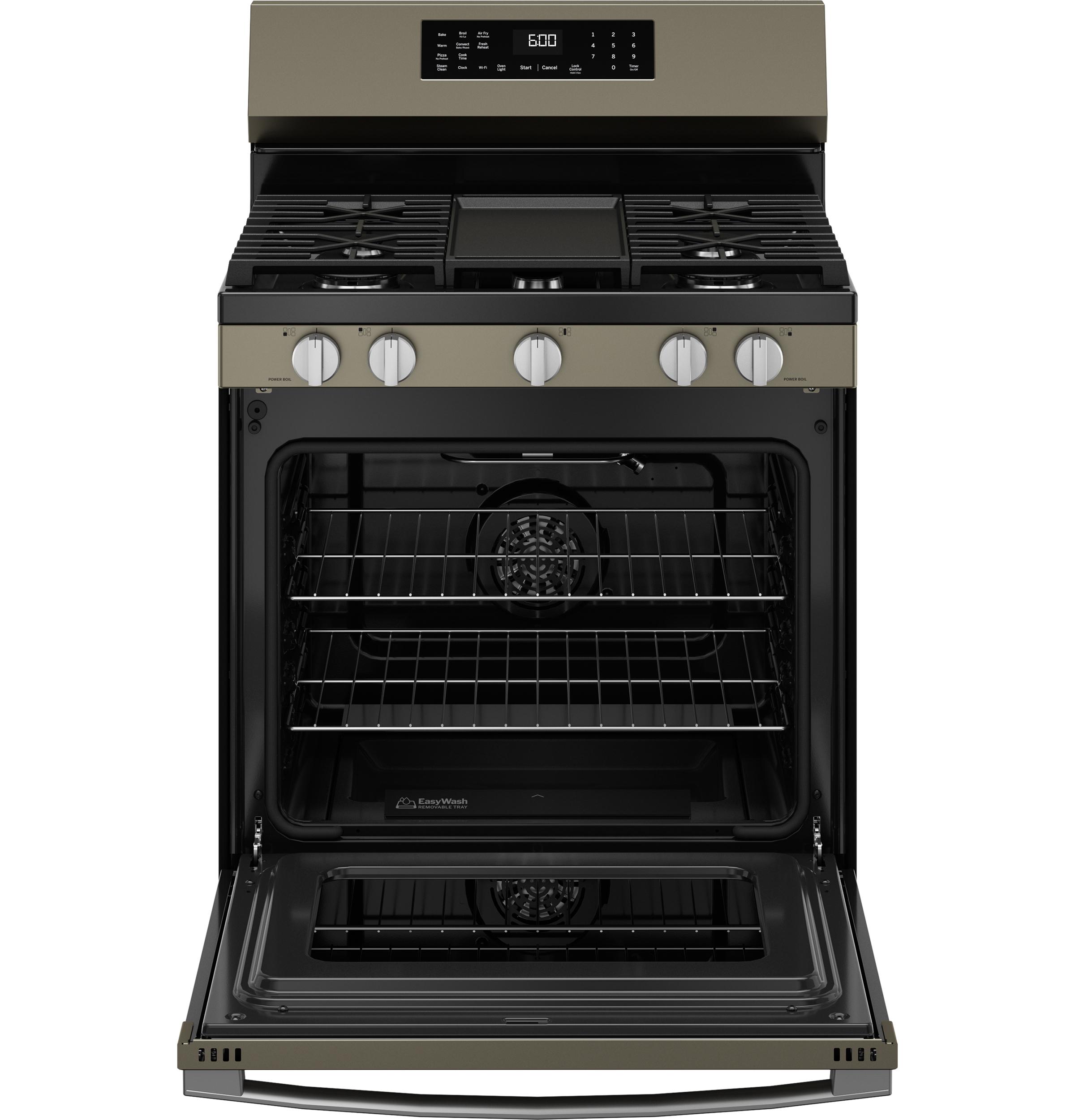 Ge Appliances GGF600AVES Ge® 30" Free-Standing Gas Convection Range With No Preheat Air Fry And Easywash™ Oven Tray
