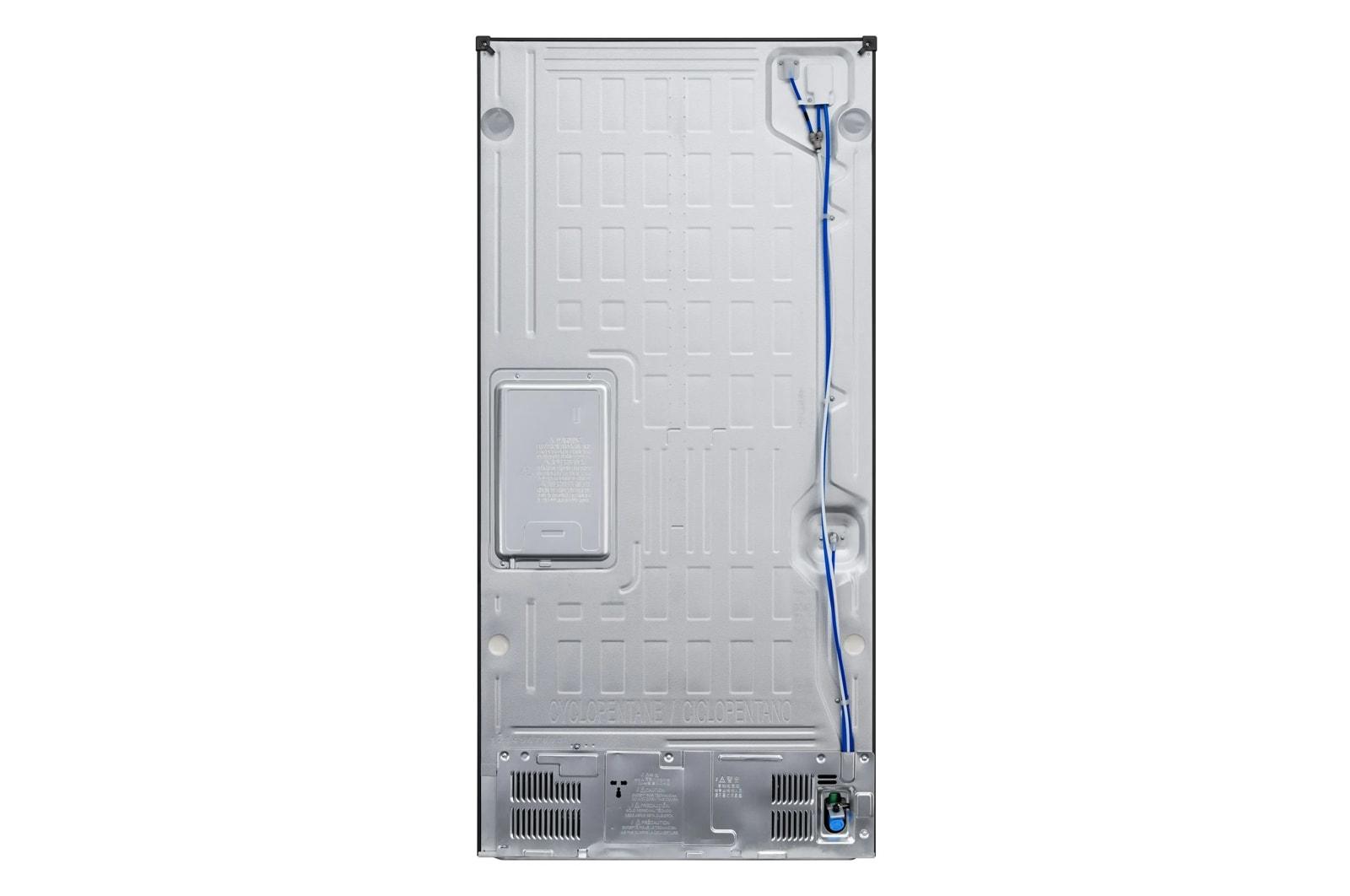 Lg LF25H6330S 25 Cu.Ft. 3-Door French Door Refrigerator With New Hybrid Handle Design And External Ice And Water Dispenser