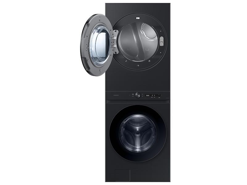 Samsung WH46DBH500GV Bespoke 4.6 Cu. Ft. Ai Laundry Hub™ Large Capacity Single Unit Washer With Flex Auto Dispense System And 7.6 Cu. Ft. Gas Dryer In Brushed Black