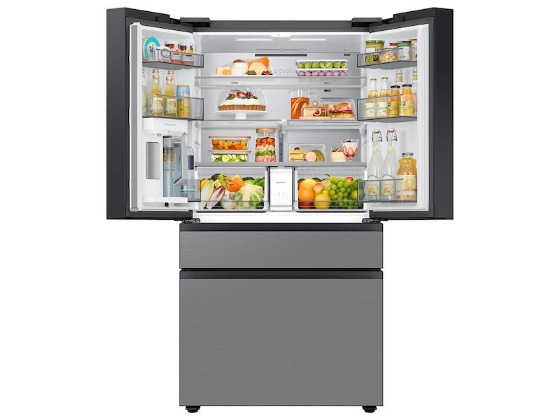 Samsung RF70F29DER Bespoke 29 Cu. Ft. 4-Door French Door Refrigerator With Inner Beverage Center™ & Flexzone™ Drawer In Stainless Steel