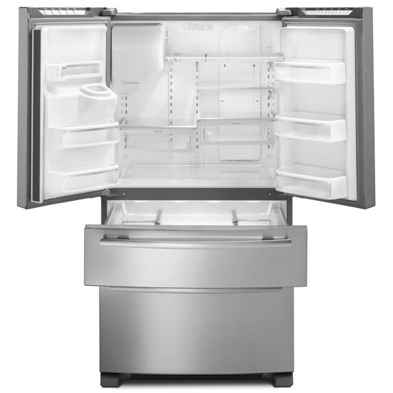 Jennair JFX2597AEP Standard-Depth French Door Refrigerator With External Dispenser, 69