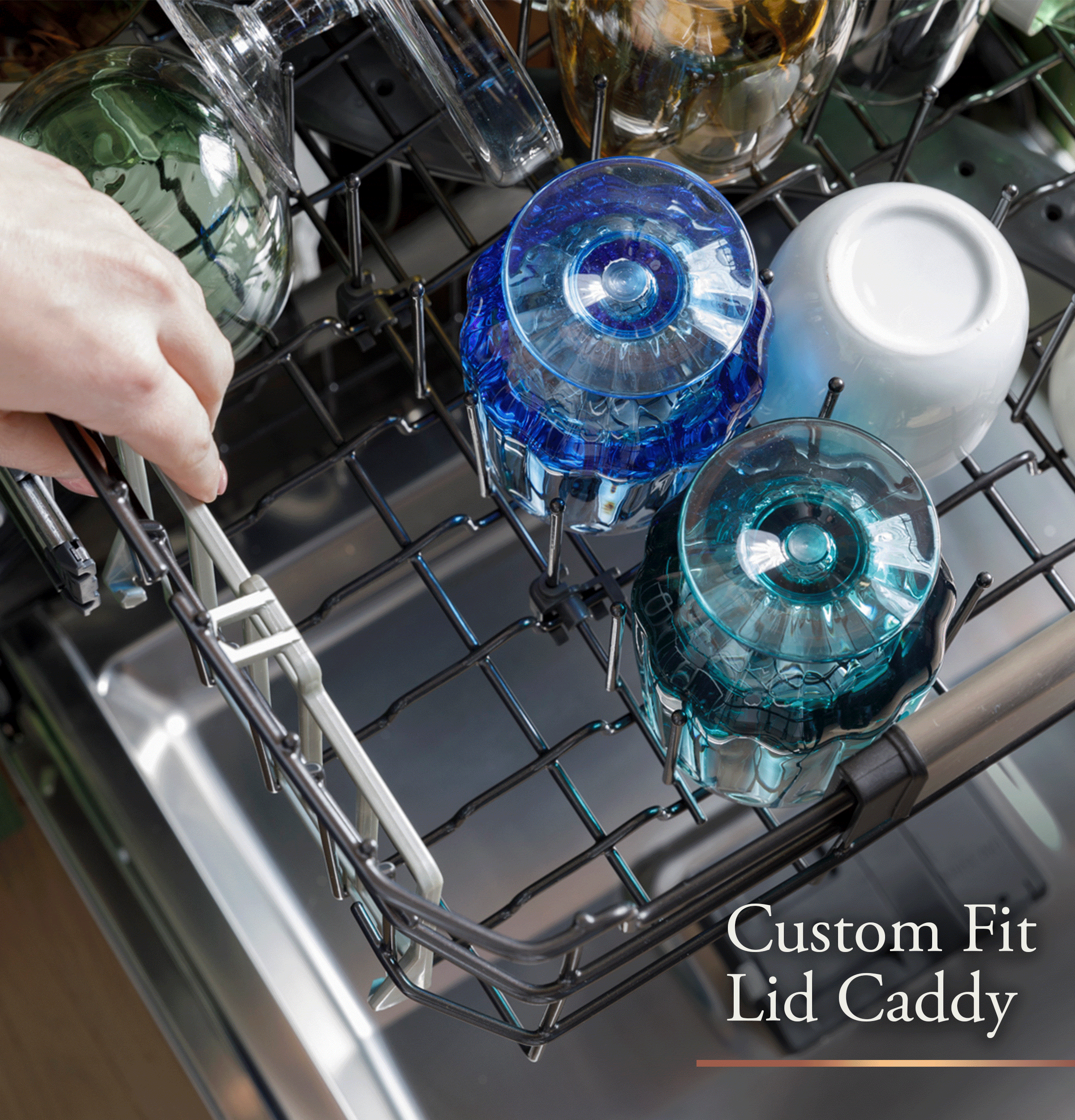 Cafe CDT858P2VS1 Café™ Customfit Energy Star Stainless Interior Smart Dishwasher With Ultra Wash Top Rack And Dual Convection Ultra Dry, 44 Dba