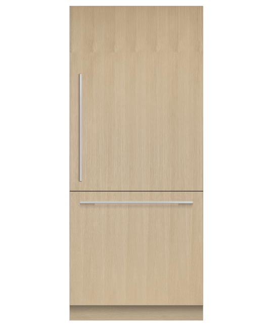 Fisher & Paykel RS3684WRUVE1 Integrated Refrigerator Freezer, 36", 19,2 Cu Ft, Ice & Water
