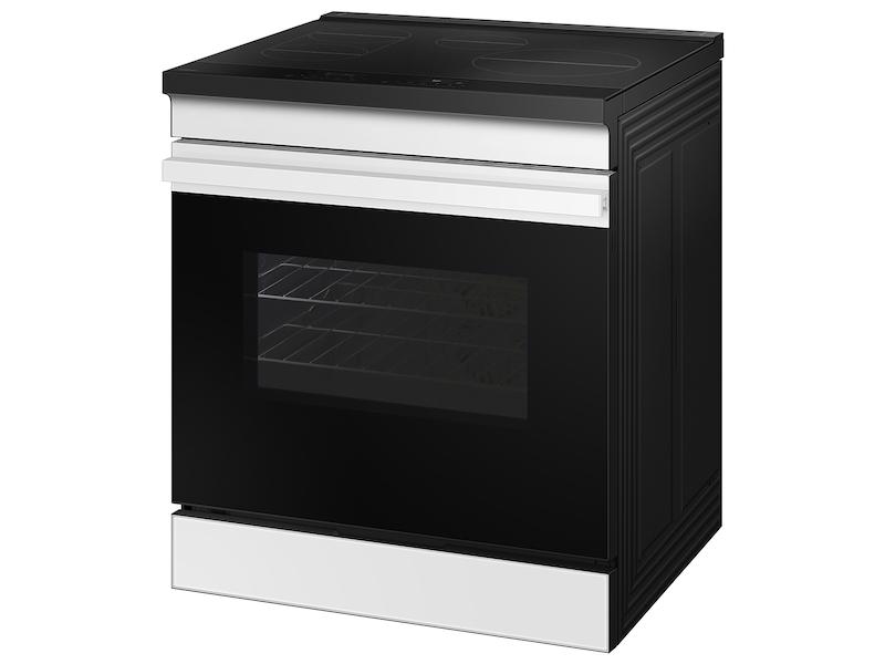 Samsung NSI6DB930012 Bespoke 6.3 Cu. Ft. Smart Slide-In Induction Range With Anti-Scratch Glass Cooktop & Air Fry In White Glass