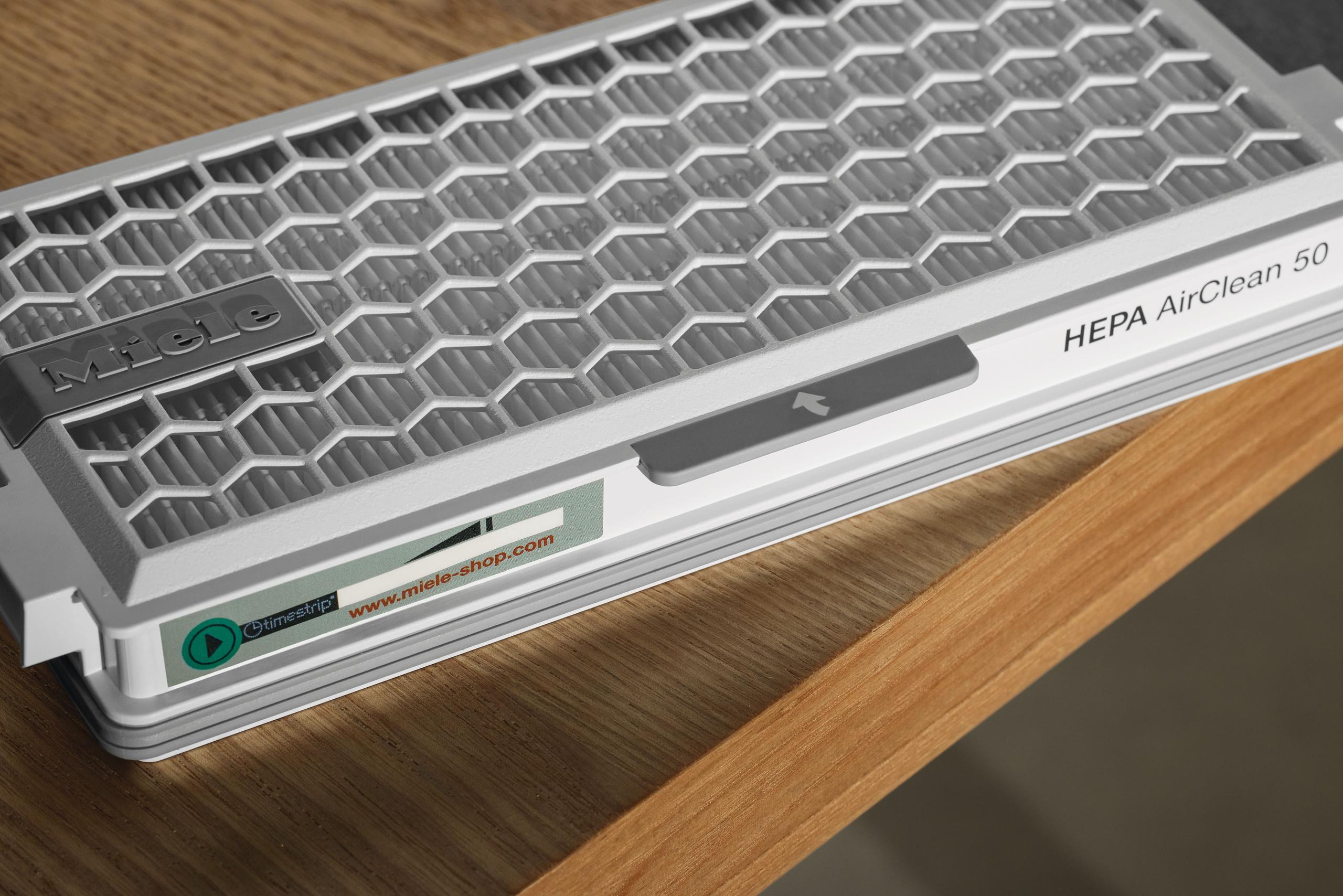 Miele SFHA502 Xl Pack Hepa Airclean Filter - Twin Pack - For Two Years Of Clean Air