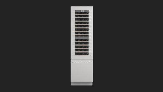 Fulgor Milano F7IBW24O2L 24" Overlay Built-In Wine Cellar - Left Door