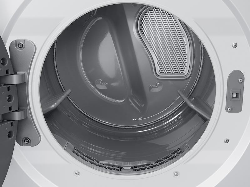 Samsung WH46DBH100EW Bespoke 4.6 Cu. Ft. Ai Laundry Hub™ Large Capacity Single Unit Washer With Steam Wash And 7.6 Cu. Ft. Electric Dryer In White