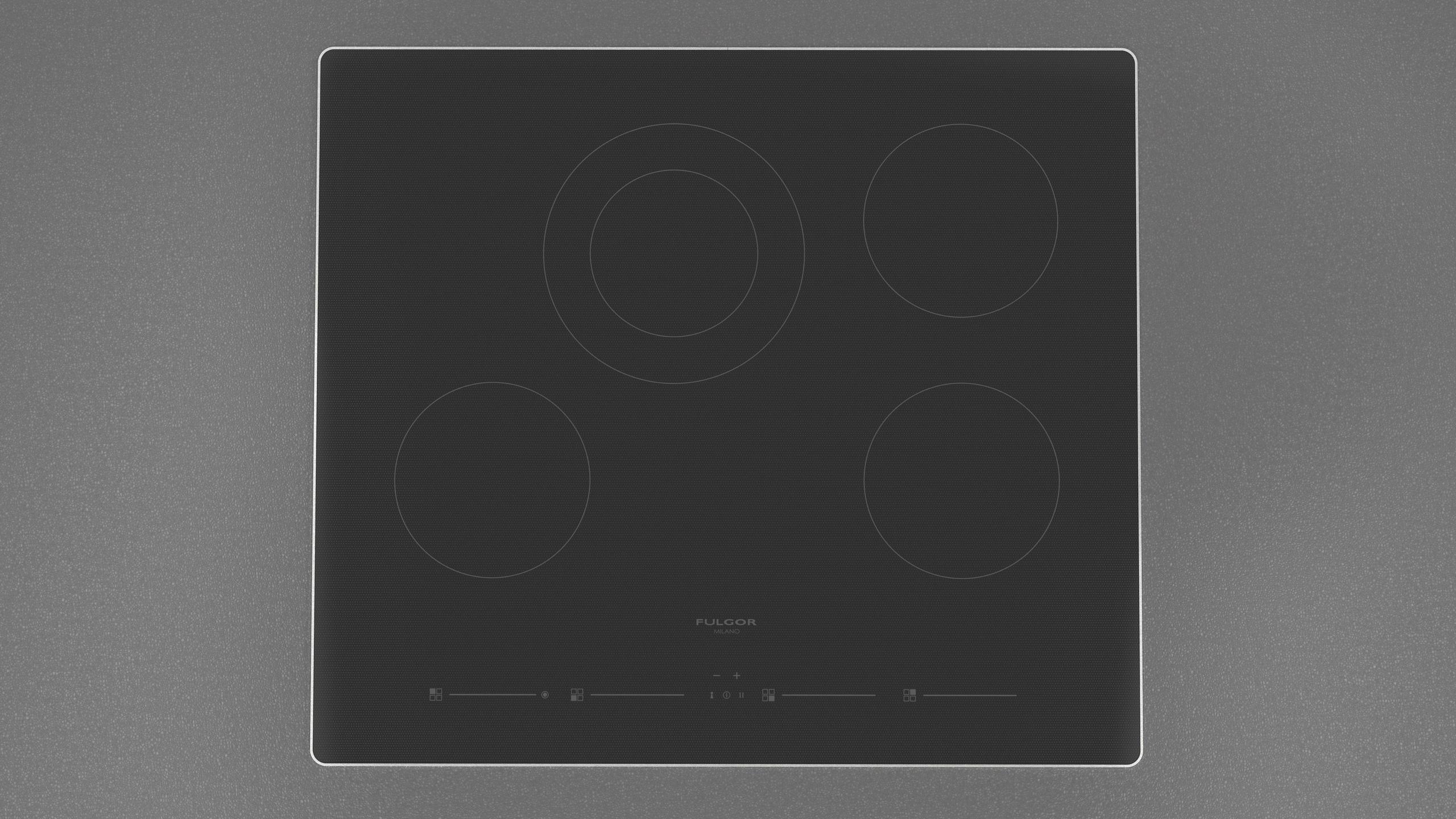 Fulgor Milano F7RT24S1 24" Vetroceramic Cooktop