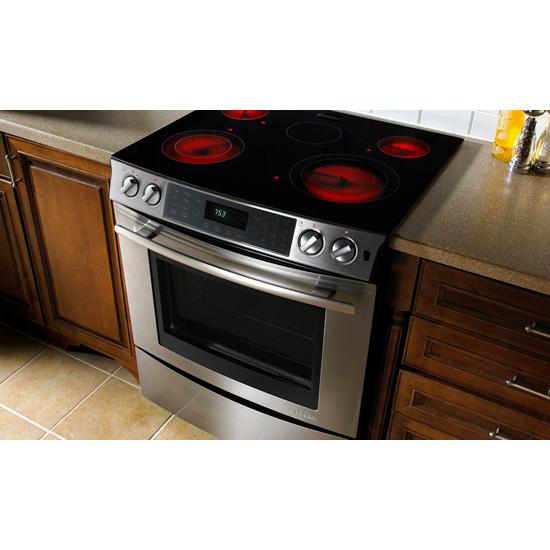Jennair JES8850CAB Slide-In Electric Range With Convection, 30