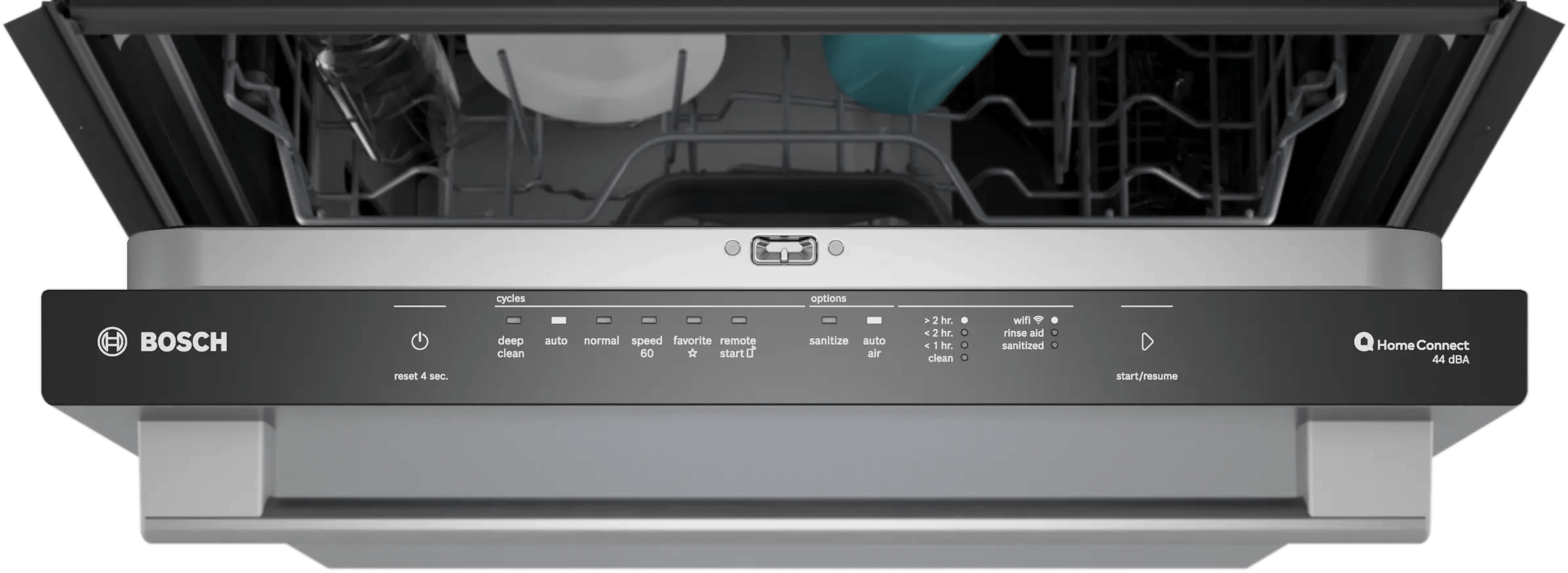 Bosch SHX65DM5N 500 Series, Built-Under Dishwasher, 24'', Brushed Steel Anti-Fingerprint