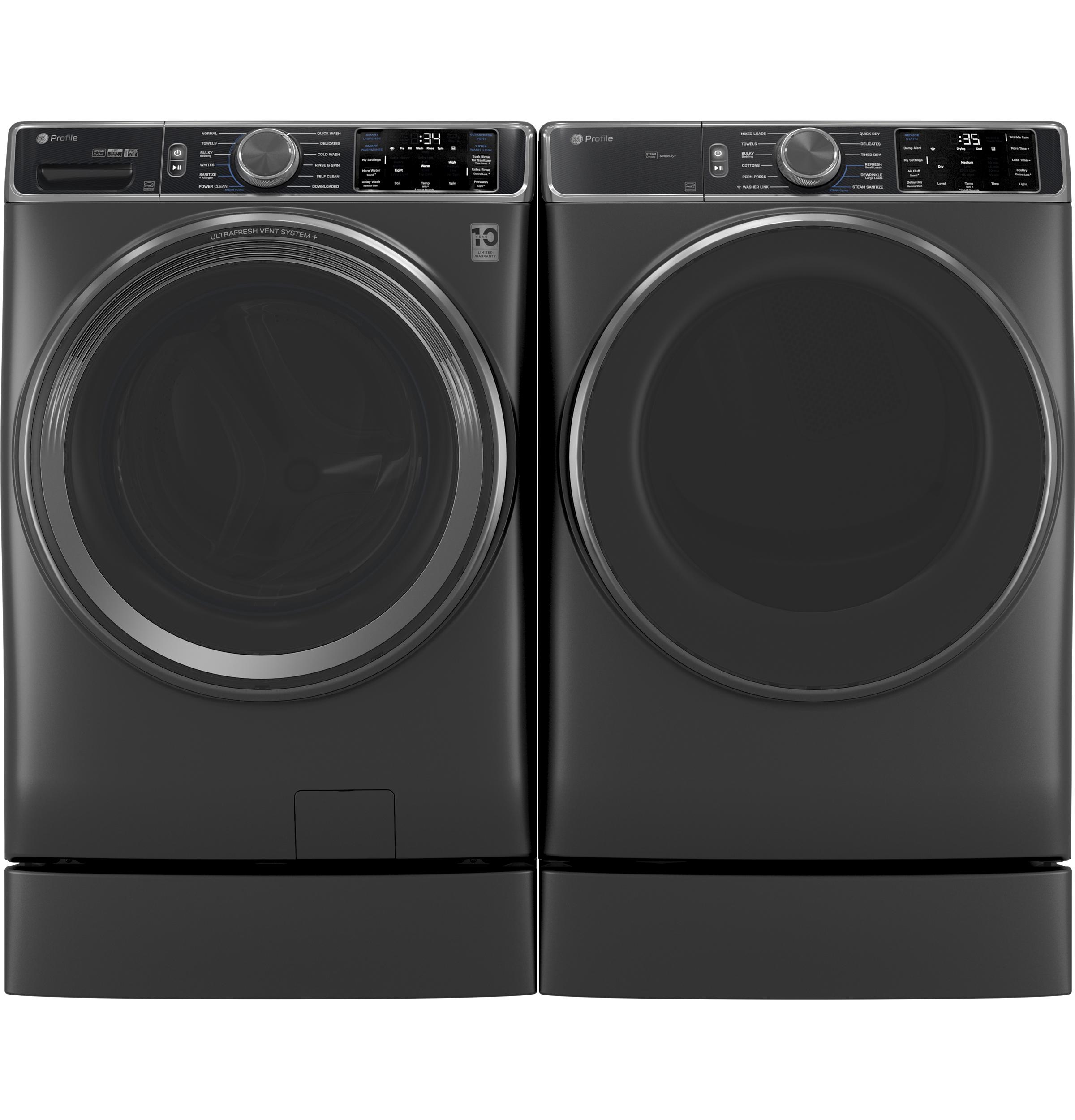 Ge Appliances PFD95GSPWDS Ge Profile™ Energy Star® 7.8 Cu. Ft. Capacity Smart Front Load Gas Dryer With Steam And Sanitize Cycle