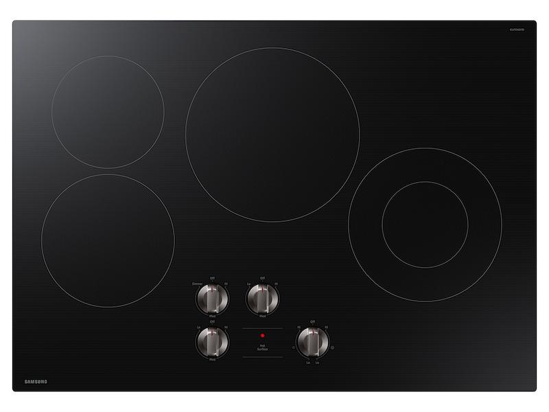Samsung NZ30FG5332RK 30" Electric Energy Star® Certified Cooktop With 4 Elements In Black