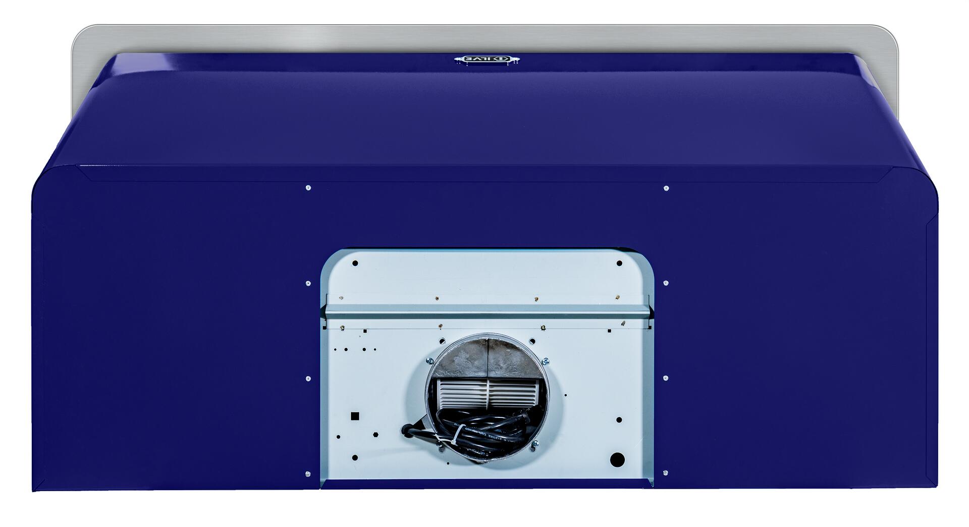 Ilve UAM150MB Majestic 60 Inch Blue Wall Mount Range Hood