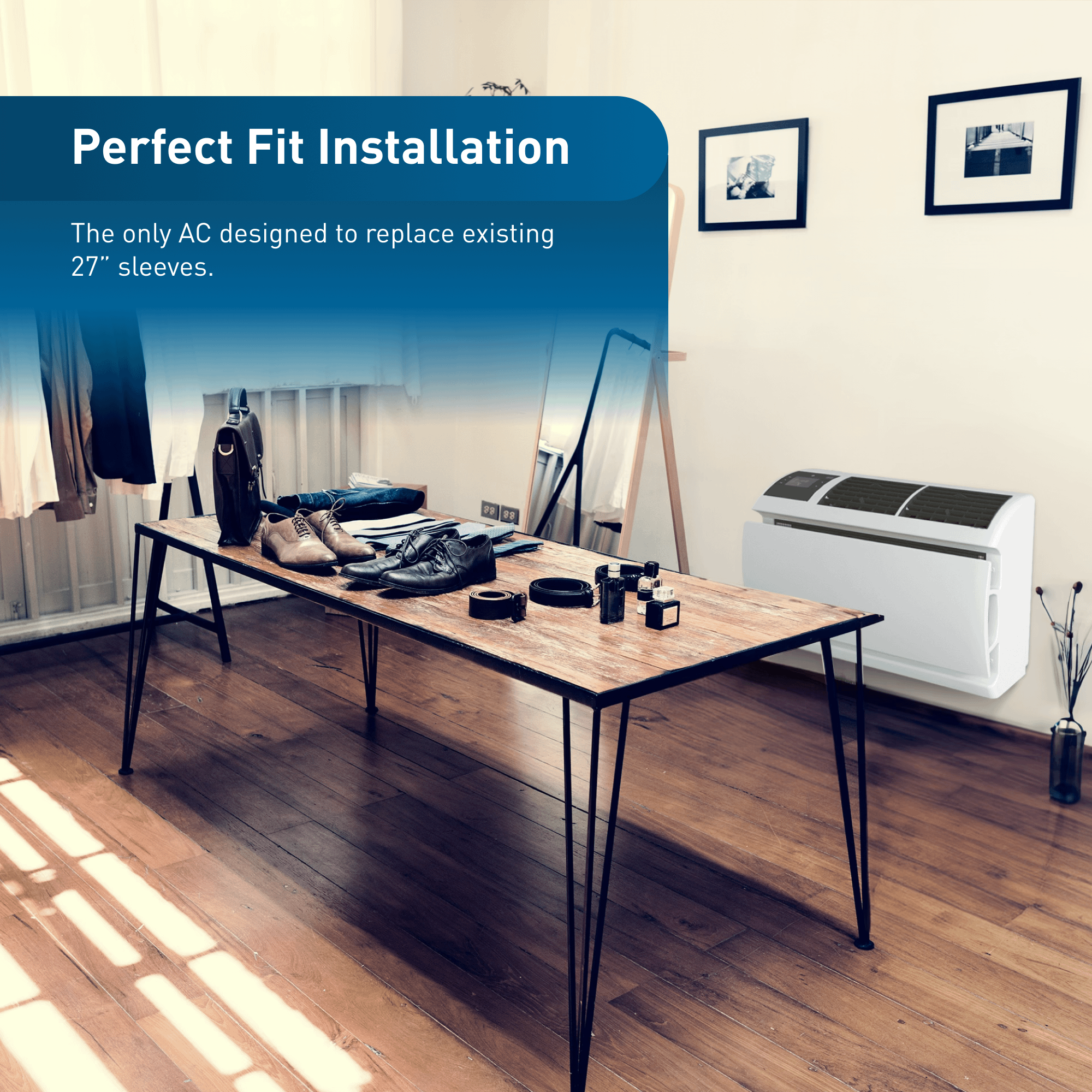 Friedrich WCVT16B30A Friedrich Wallmaster Inverter 16,000 Btu 230V Smart Through-The-Wall Air Conditioner - Cool Only
