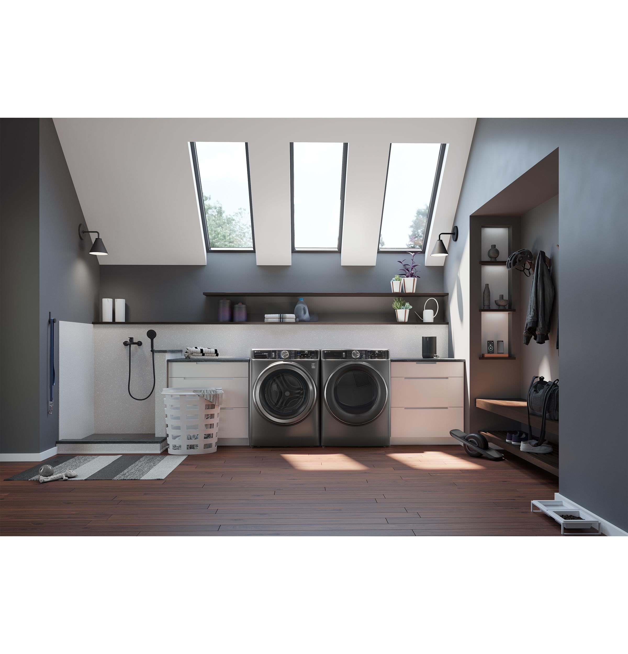 Ge Appliances PFD95GSPWDS Ge Profile™ Energy Star® 7.8 Cu. Ft. Capacity Smart Front Load Gas Dryer With Steam And Sanitize Cycle