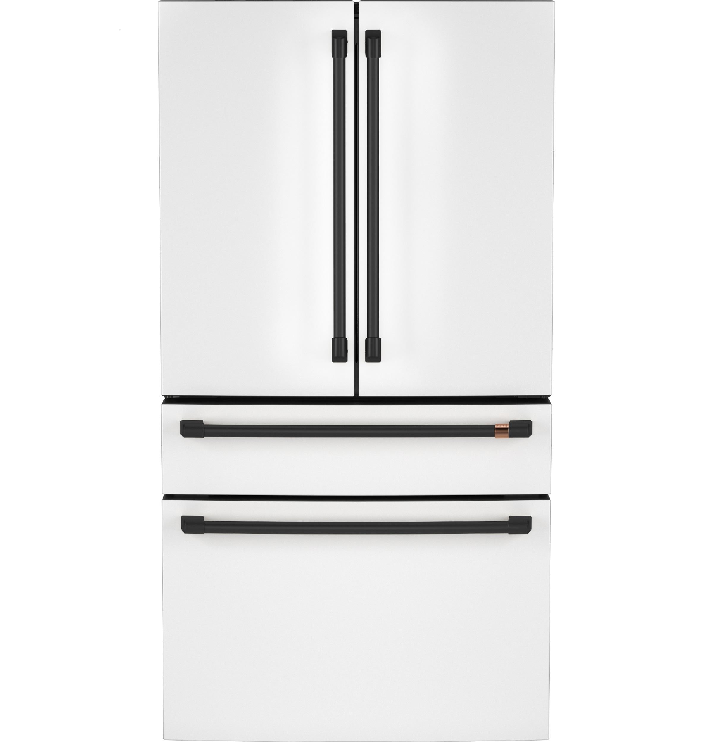 Cafe CJE23DP4WW2 Café™ Energy Star® 23.2 Cu. Ft. Smart Counter-Depth 4-Door French-Door Refrigerator With Dual-Dispense Autofill Pitcher