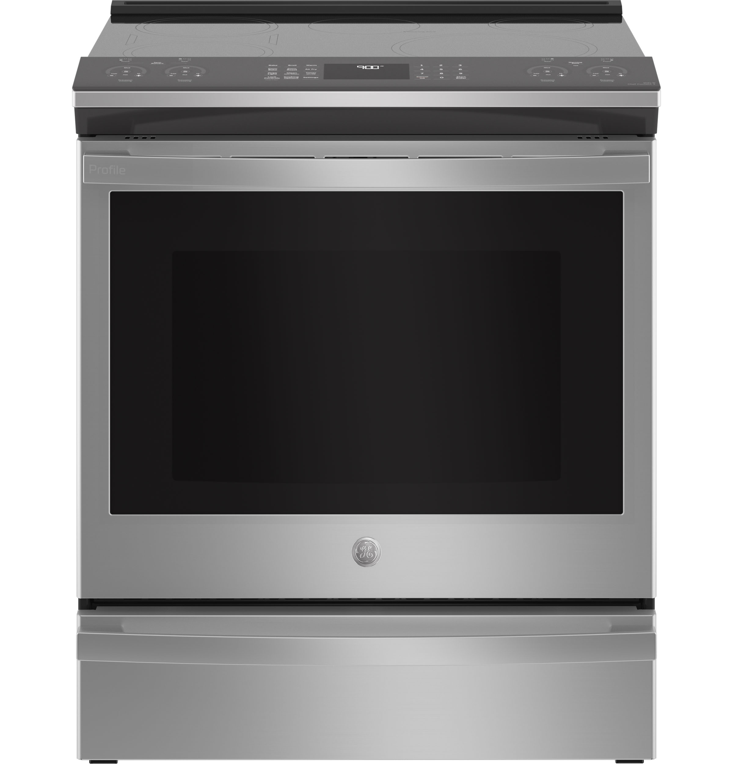 Ge Appliances PHS93EYPFS Ge Profile™ Energy Star 30" Smart Slide-In Fingerprint Resistant Front-Control Induction And Convection Range With No Preheat Air Fry