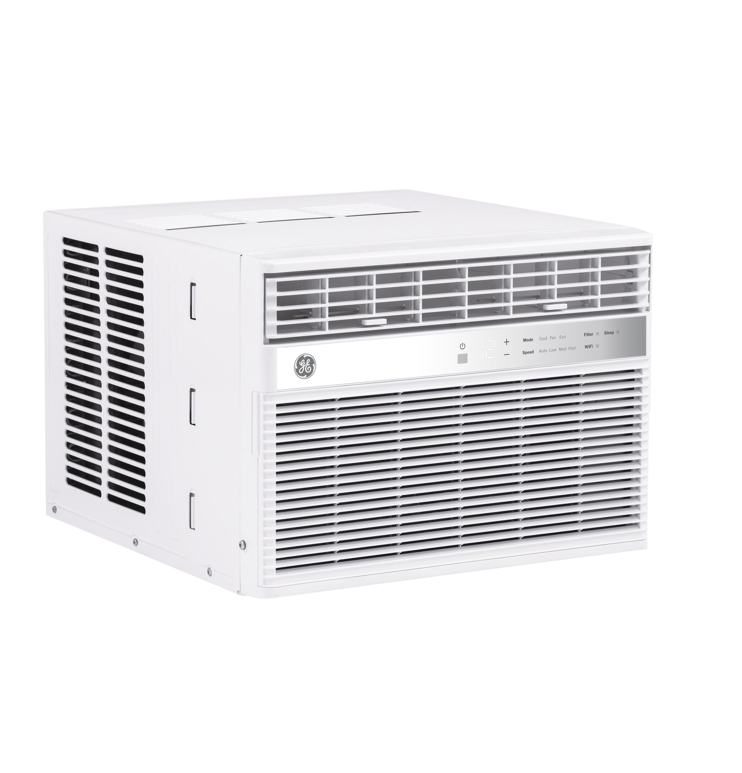 Ge Appliances AWES08WWF Ge® 8,000 Btu Smart Electronic Window Air Conditioner For Medium Rooms Up To 350 Sq. Ft.