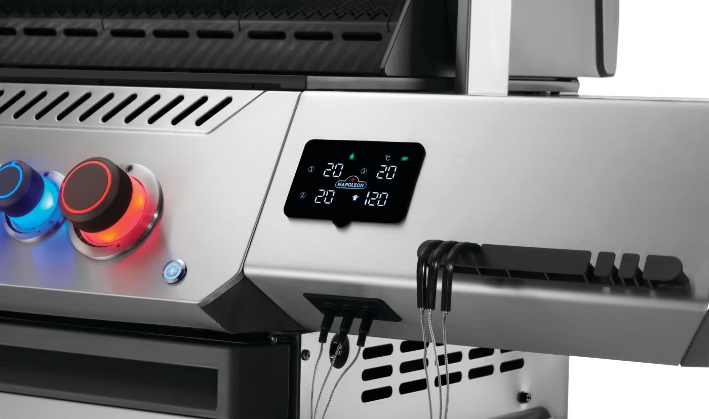 Napoleon Bbq P500VXRSIBPSS Prestige 500 Connected Rsib With Infrared Side And Rear Burner , Propane, Stainless Steel