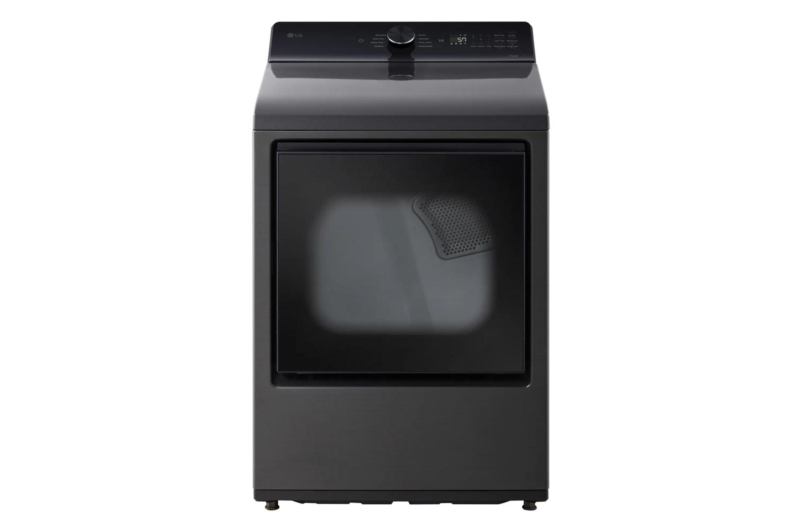 Lg DLE8200L 7.3 Cu. Ft. Ultra Large Capacity Rear Control Electric Dryer With Ai Sensing And Thinq® Smart Features