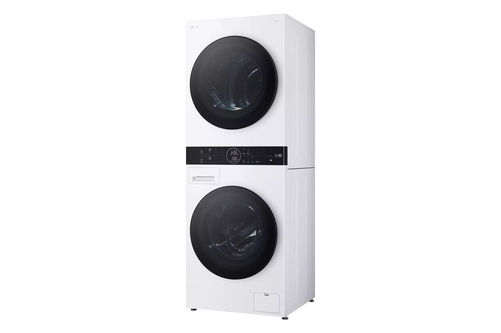 Lg WKHC152HWA Compact Single Unit Lg Washtower™ With Center Control™ 2.4 Cu.Ft. Front Load Washer And 4.2 Cu.Ft. Electric Ventless Heatpump™ Dryer