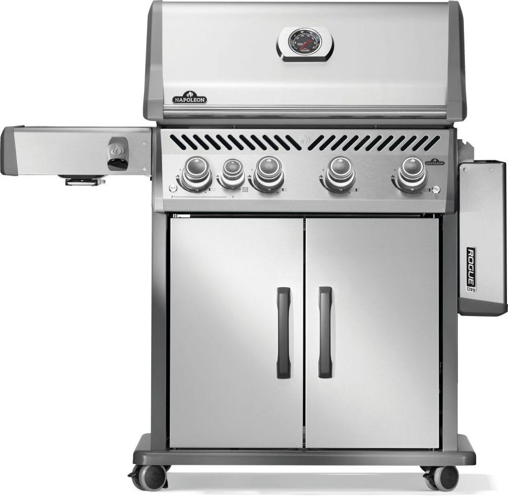 Napoleon Bbq RP525SIBPSS2 Rogue Pro 525 Sib With Infrared Side Burner , Propane, Stainless Steel