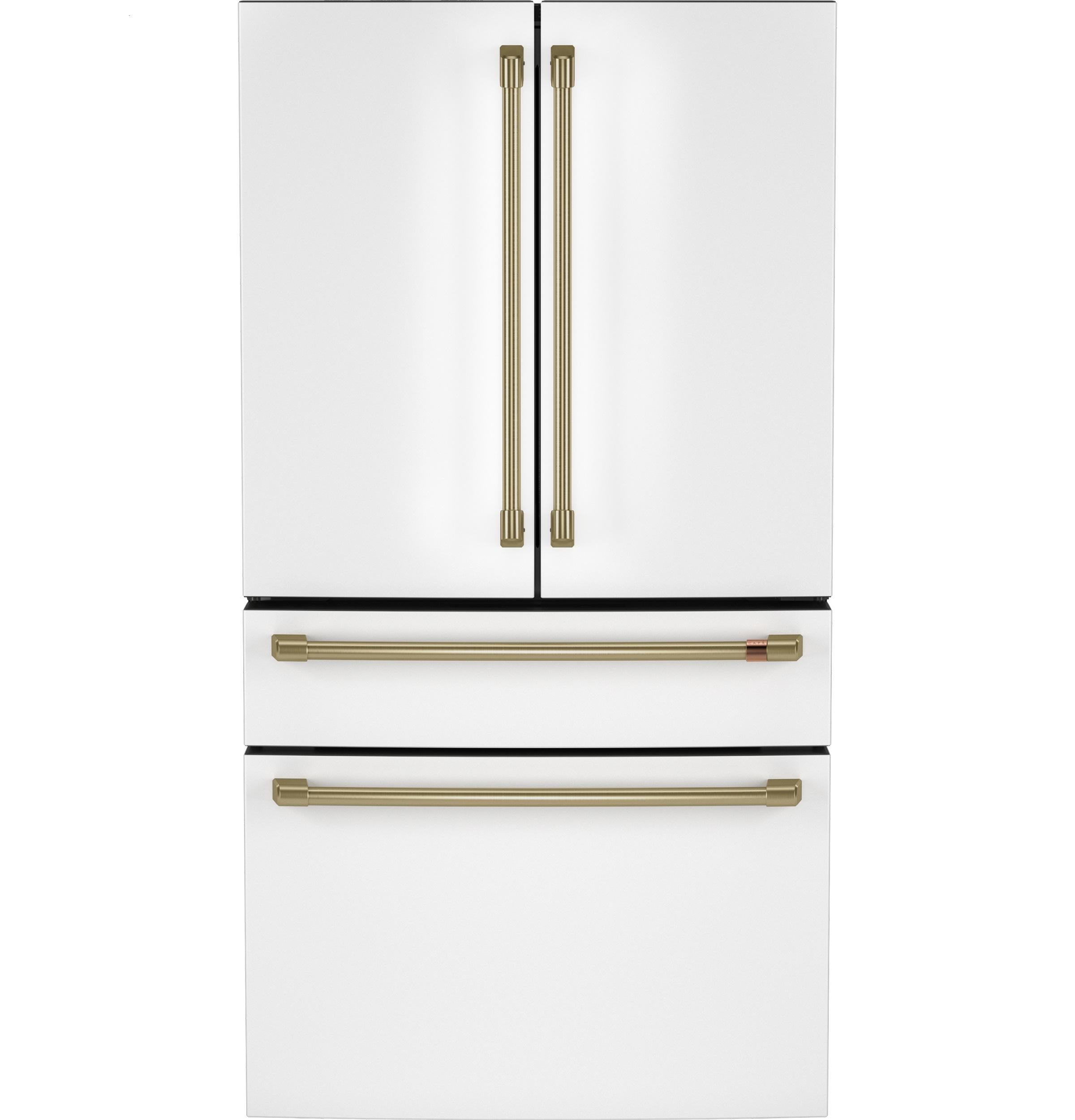 Cafe CJE23DP4WW2 Café™ Energy Star® 23.2 Cu. Ft. Smart Counter-Depth 4-Door French-Door Refrigerator With Dual-Dispense Autofill Pitcher