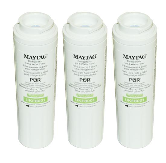 Jennair UKF8001T Refrigerator Water Filter (3 Pack)