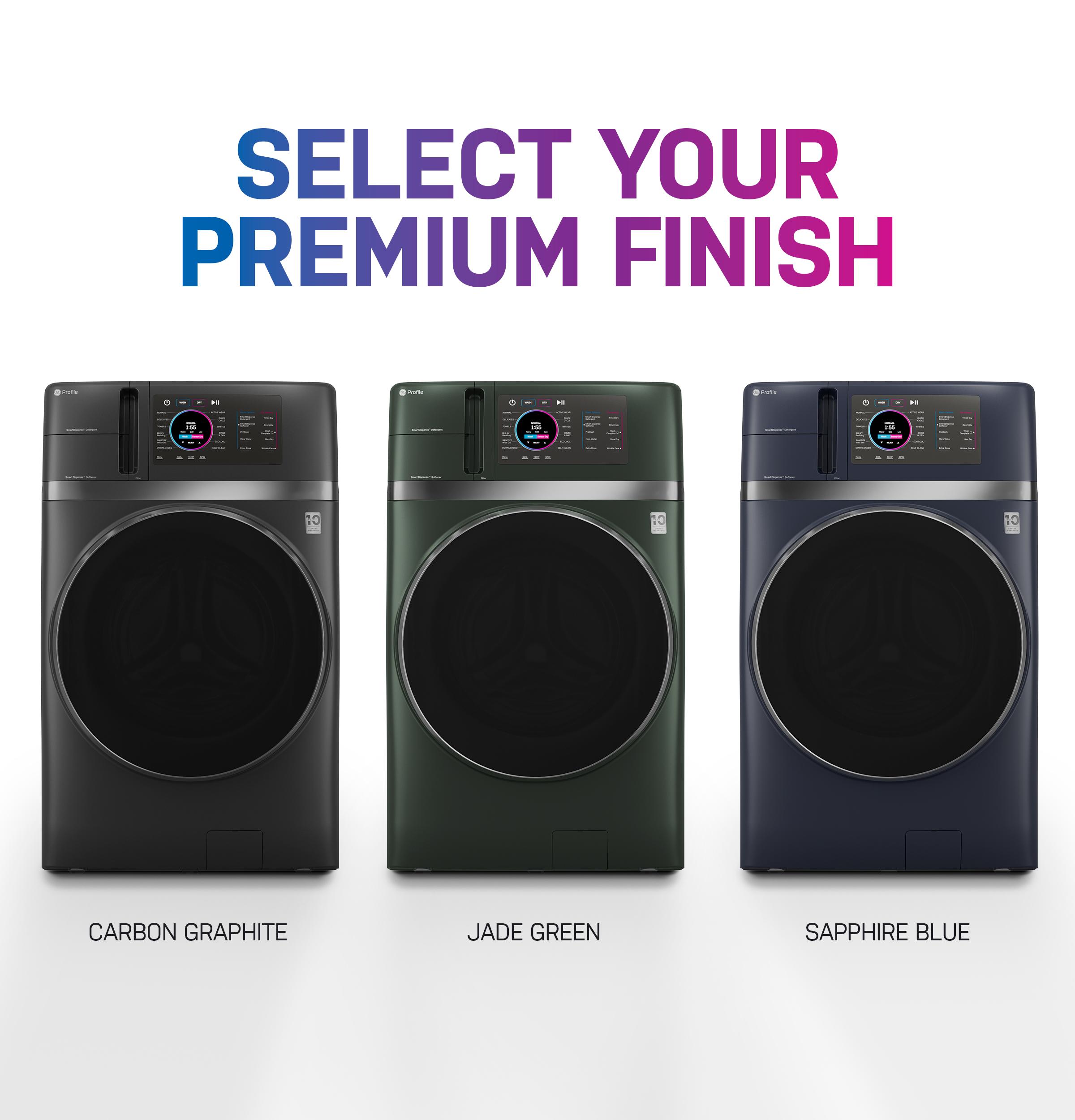 Ge Appliances PFQ97HSPVGN Ge Profile™ Energy Star® 4.8 Cu. Ft. Capacity Ultrafast Combo With Ventless Inverter Heat Pump Technology Washer/Dryer