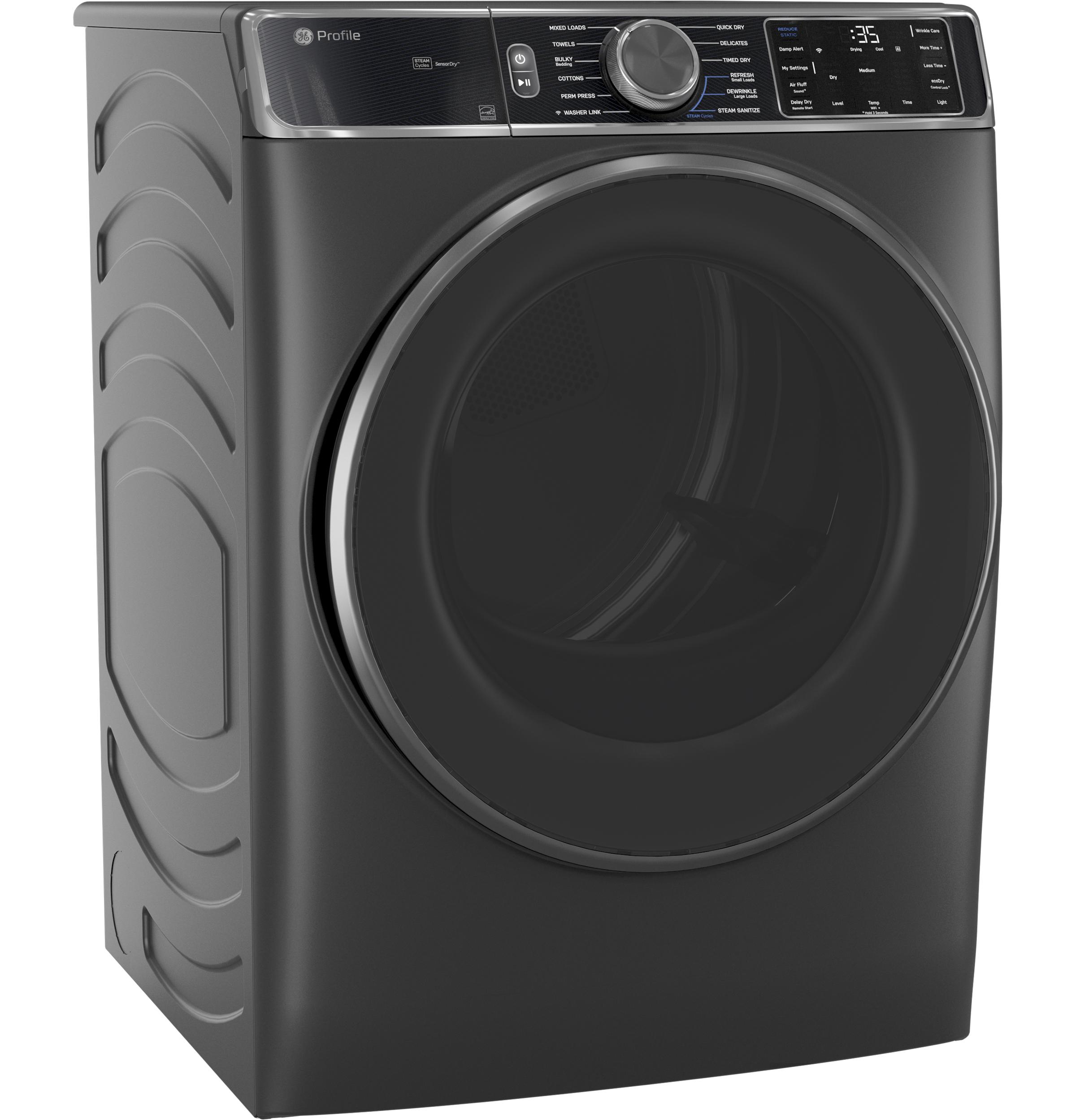 Ge Appliances PFD95GSPWDS Ge Profile™ Energy Star® 7.8 Cu. Ft. Capacity Smart Front Load Gas Dryer With Steam And Sanitize Cycle
