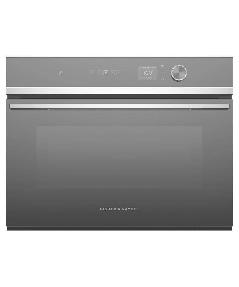 Fisher & Paykel OM24NDLX1 Convection Speed Oven, 24", 19 Function