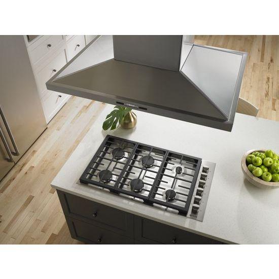 Jennair JXI8036WS Euro-Style Island-Mount Canopy Hood, 36