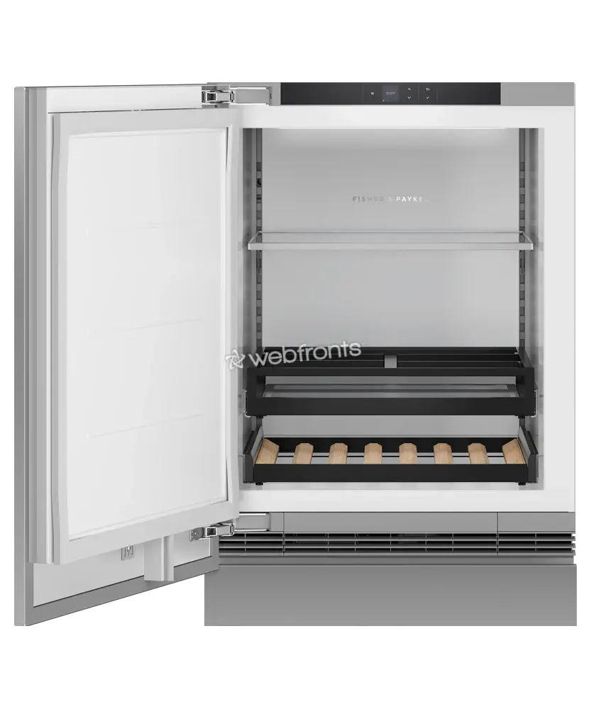 Fisher & Paykel RS2435SBL1 Integrated Beverage Center, 4.6 Cu Ft