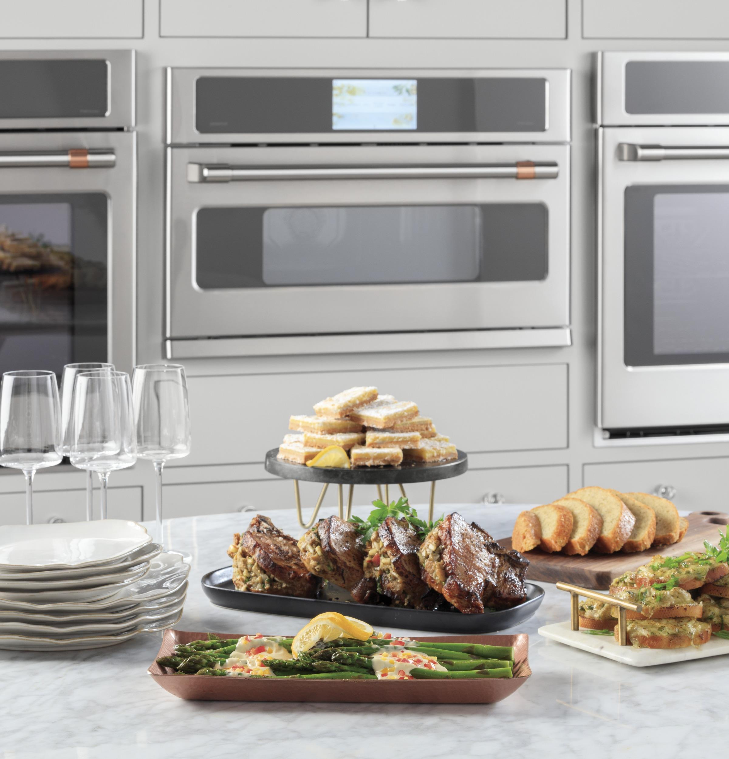 Cafe CSB912P2VS1 Café™ 27" Smart Five In One Oven With 120V Advantium® Technology