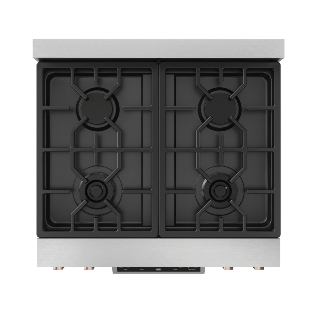Thor Kitchen RSG30RSG 30 Inch Professional Gas Range With Tilt Panel Touch Control In Stainless Steel/Rose Gold Gordon Ramsay Series - Rsg30-Rsg