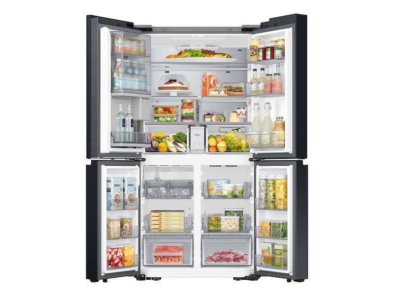 Samsung RF29DB970012 Bespoke 4-Door Flex™ Refrigerator (29 Cu. Ft.) With Beverage Zone™ And Auto Open Door In White Glass