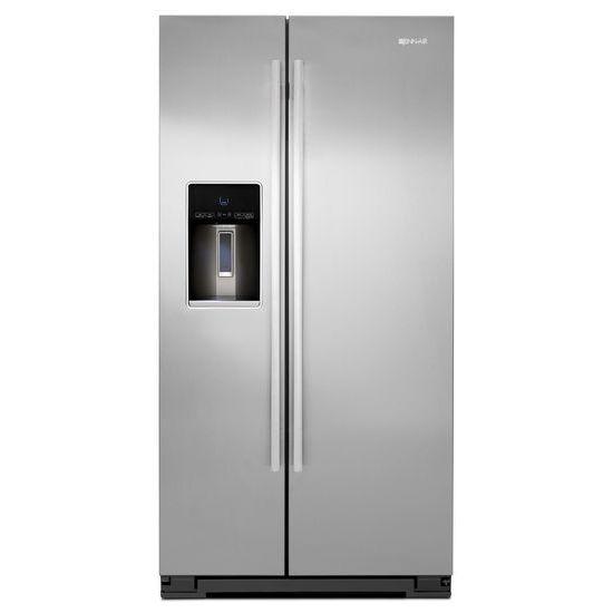 Jennair JSC24C8EAM Monochromatic Stainless Steel Jenn-Air® Counter-Depth Refrigerator With External Dispenser, 72"